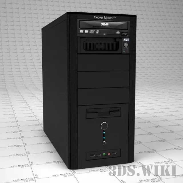 technology – Computer case 3D Model