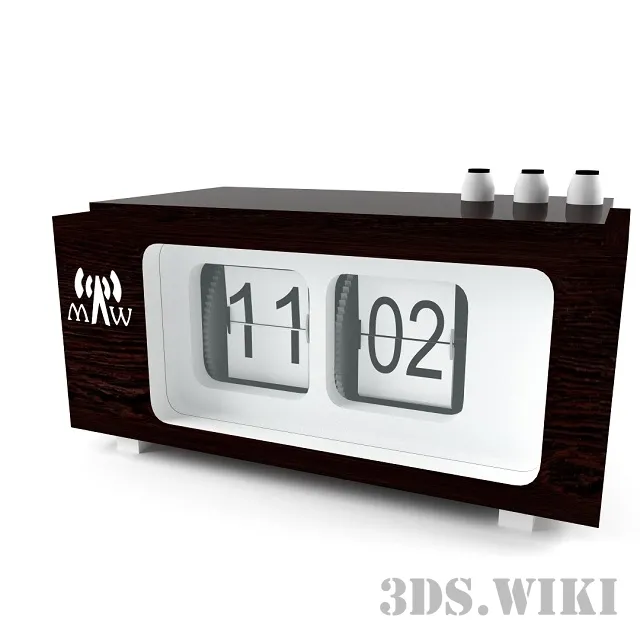 technology – Часы Flip Clock 3D Model technology – Часы Flip Clock 3D Model