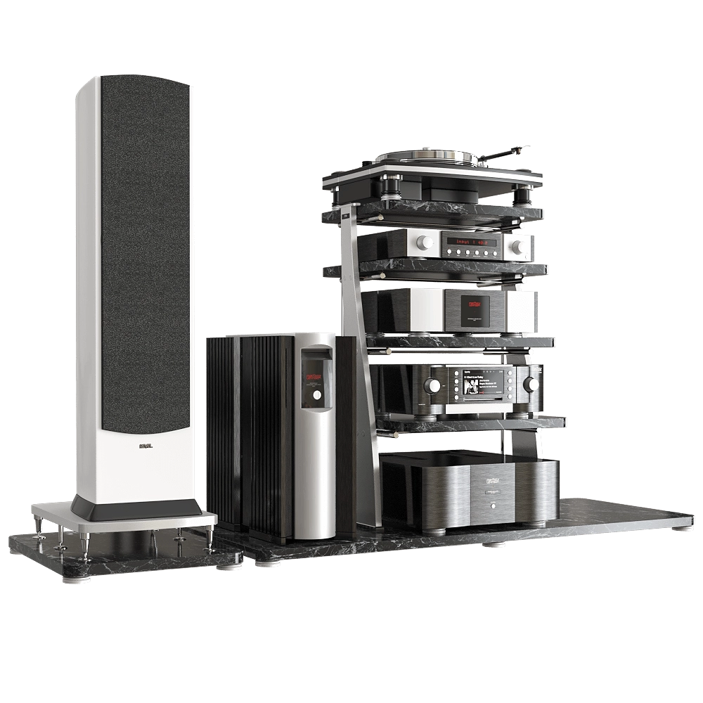 technology – Elite Hi-End audio system from Mark-Levinson and Revel 3D Model