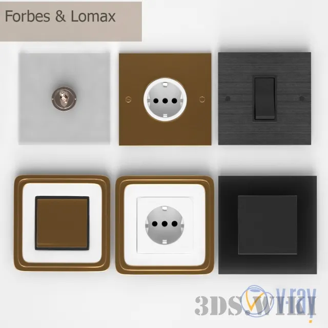 technology – Forbes & Lomax and Gira Switch Set 3D Model technology – Forbes & Lomax and Gira Switch Set 3D Model