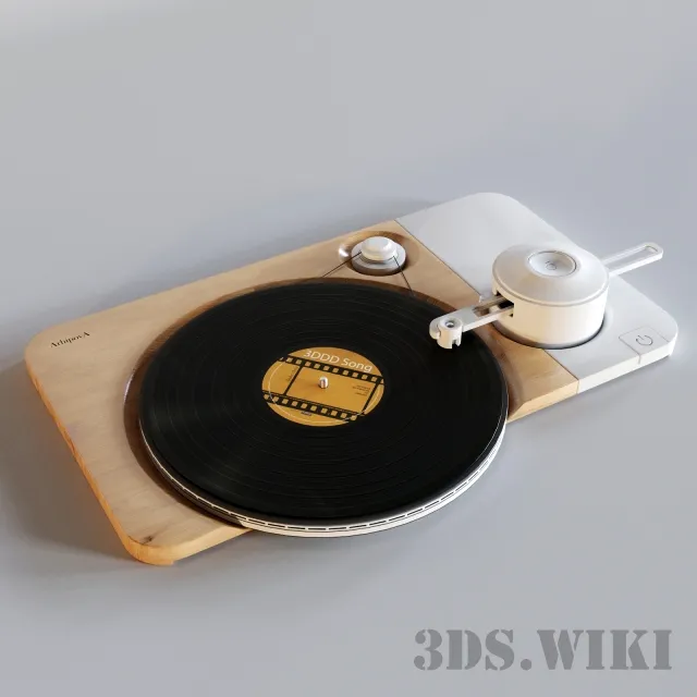 technology – Gramophone 3D Model