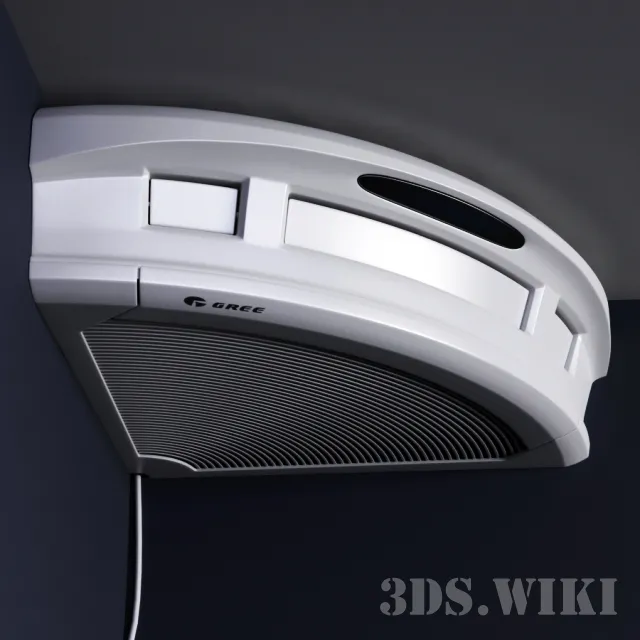 technology – Gree Corner air conditioner 3D Model