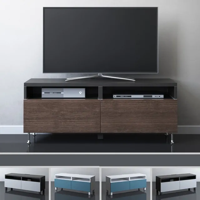 technology – IKEA Besta TV cabinet with drawers 3D Model
