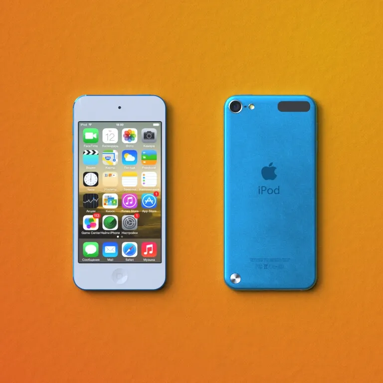 technology – iPod Touch 5 3D Model