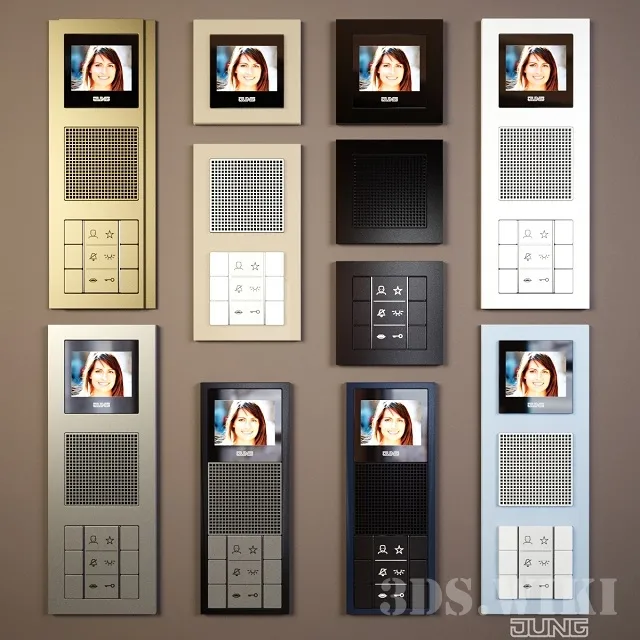 technology – JUNG doorphones 3D Model technology – JUNG doorphones 3D Model