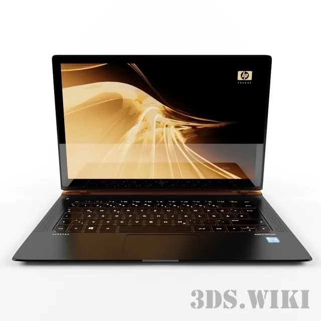 technology – Laptop HP Spectre 13 3D Model