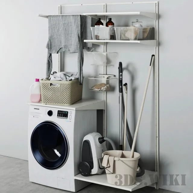 technology – Laundry 3D Model