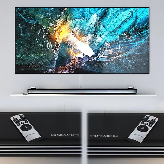 technology – LG SIGNATURE Wallpapper OLED 4K TV 3D Model