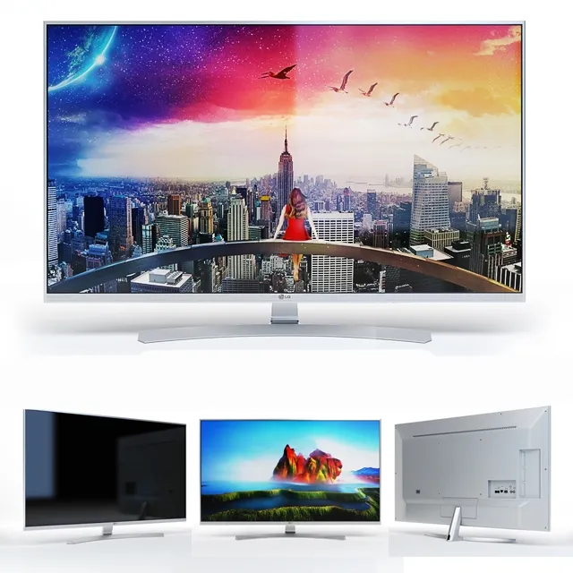 technology – LG Super UHD 4K TV 3D Model