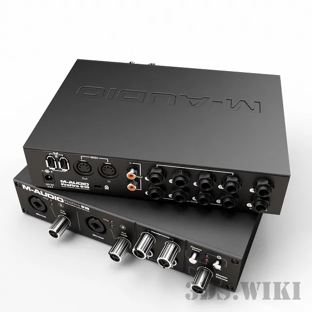 technology – M-Audio ProFire 610 3D Model