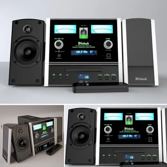 technology – McIntosh MXA60 3D Model