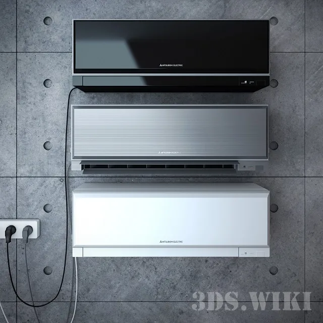 technology – Mitsubishi Electric air conditioners 3D Model