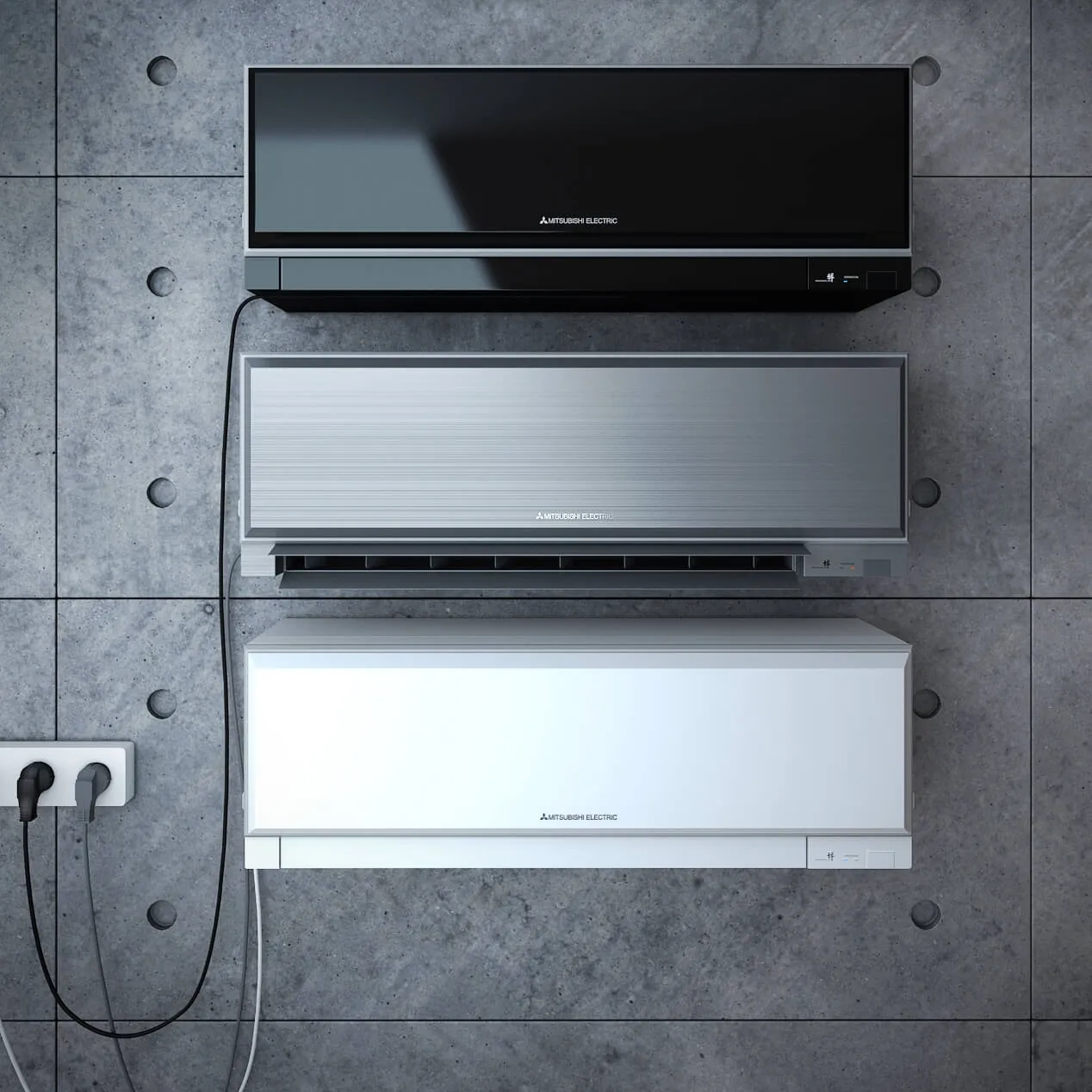 technology – Mitsubishi MSZ-EF Designer Series air conditioner 3D Model