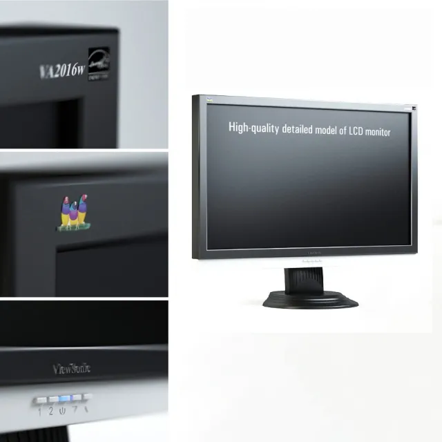 technology – Monitor 010 3D Model