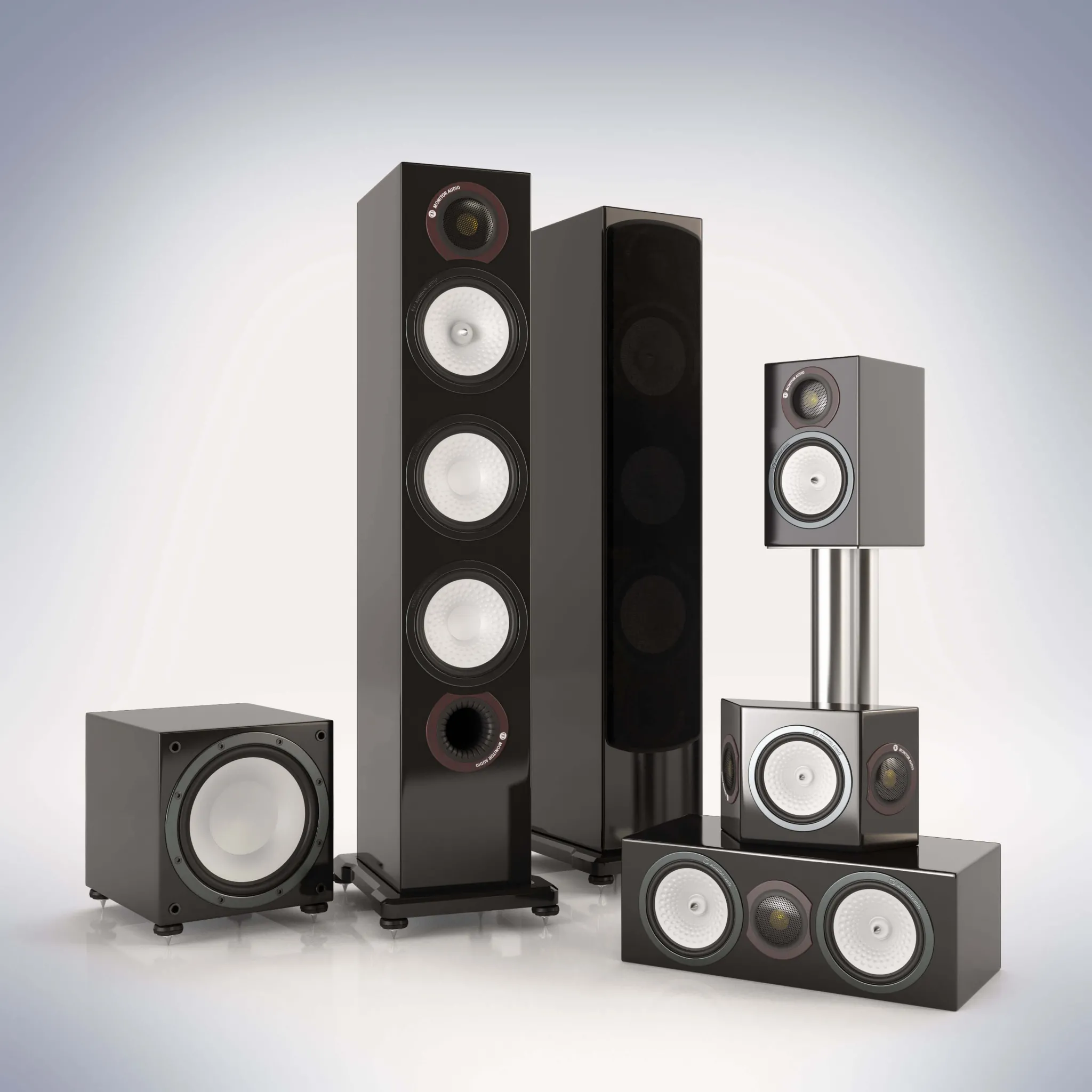 technology – Monitor Audio Silver RX 3D Model