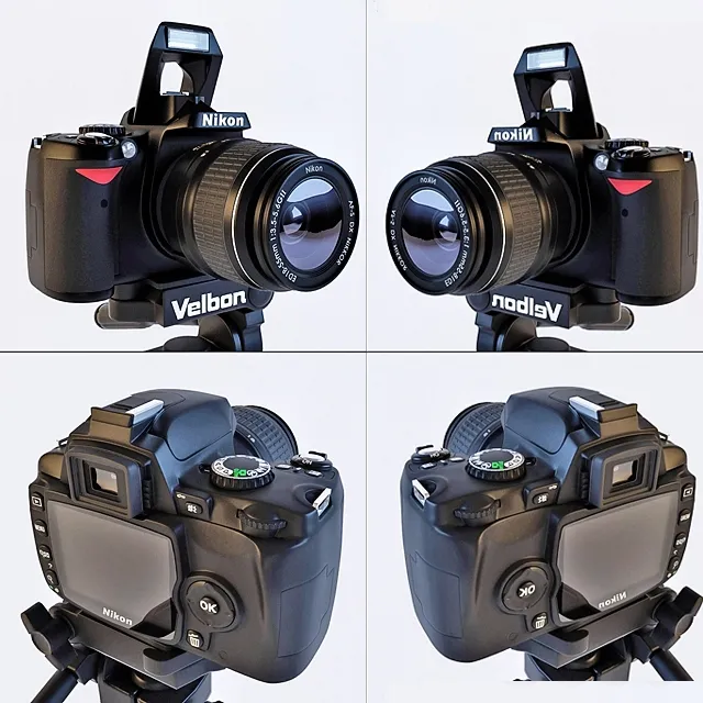 technology – Nikon Velbon 3D Model