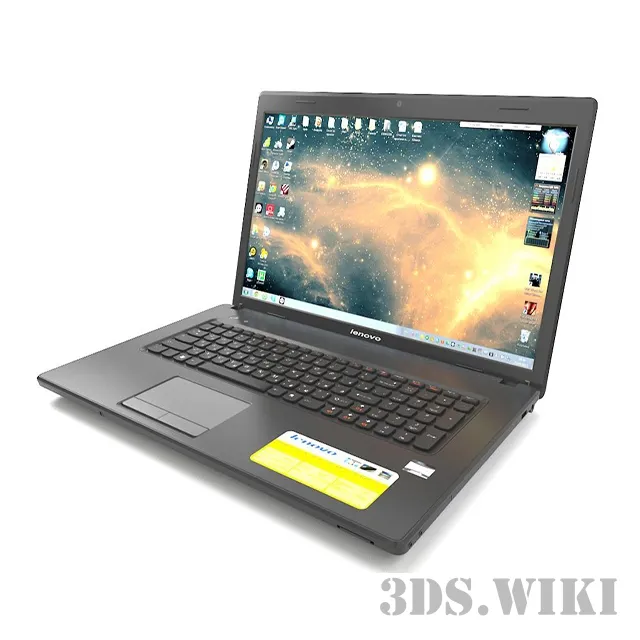 technology – Notebook LENOVO G770 3D Model