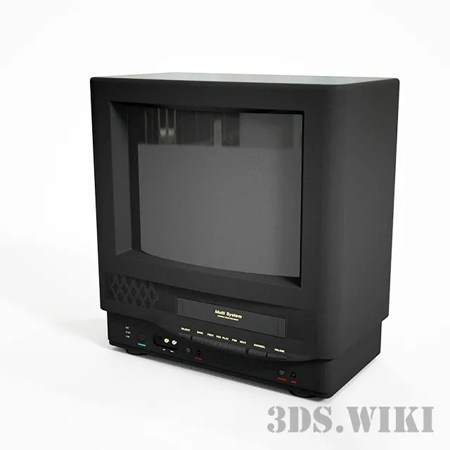 technology – Old TV 3D Model