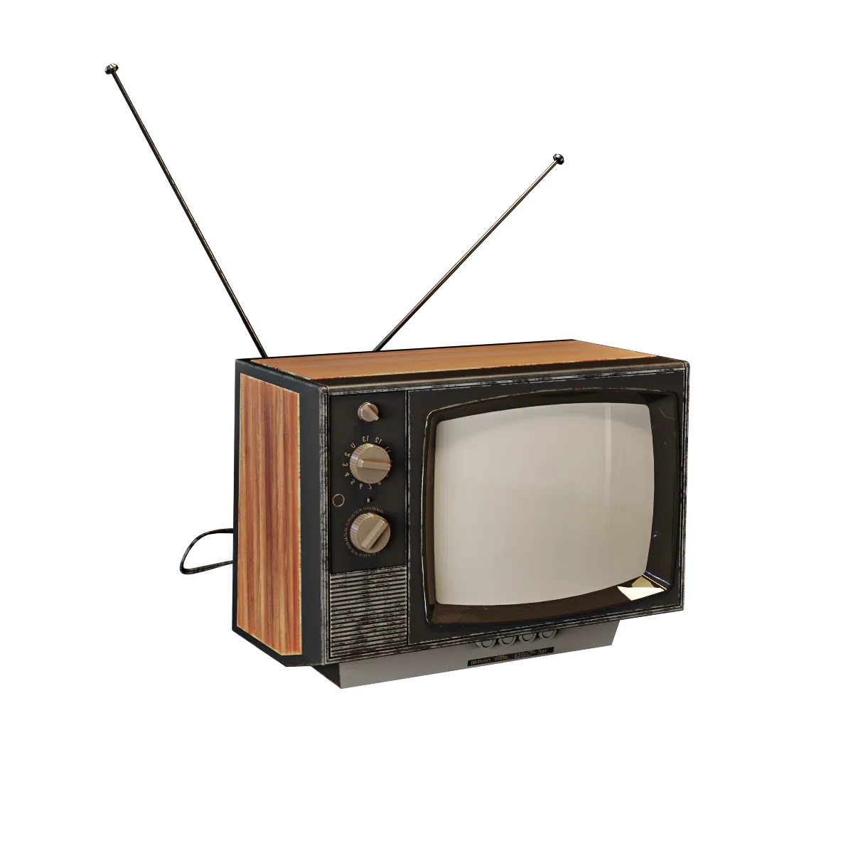 technology – Old TV 3D Model