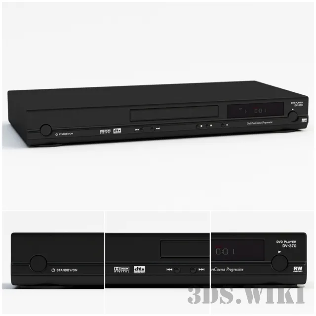 technology – Pioneer multi format DVD player 3D Model technology – Pioneer multi format DVD player 3D Model