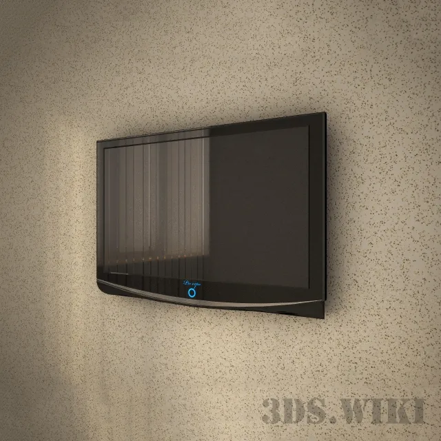 technology – Plasma TV 3D Model