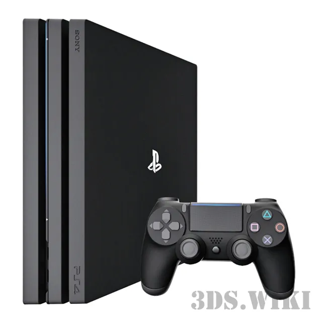 technology – PlayStation 4 3D Model