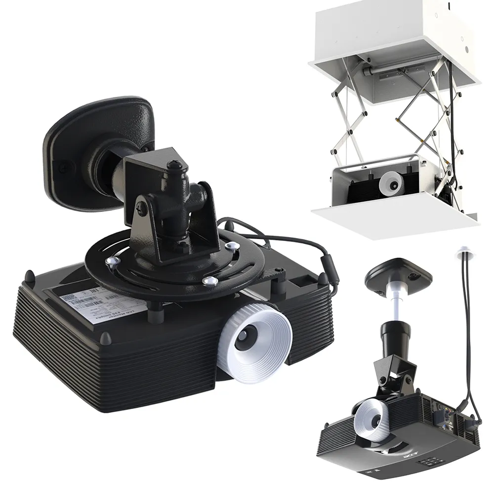 technology – Projector on the bracket 3D Model
