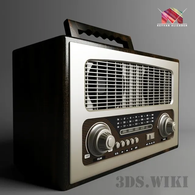 technology – Radio KCL 3D Model