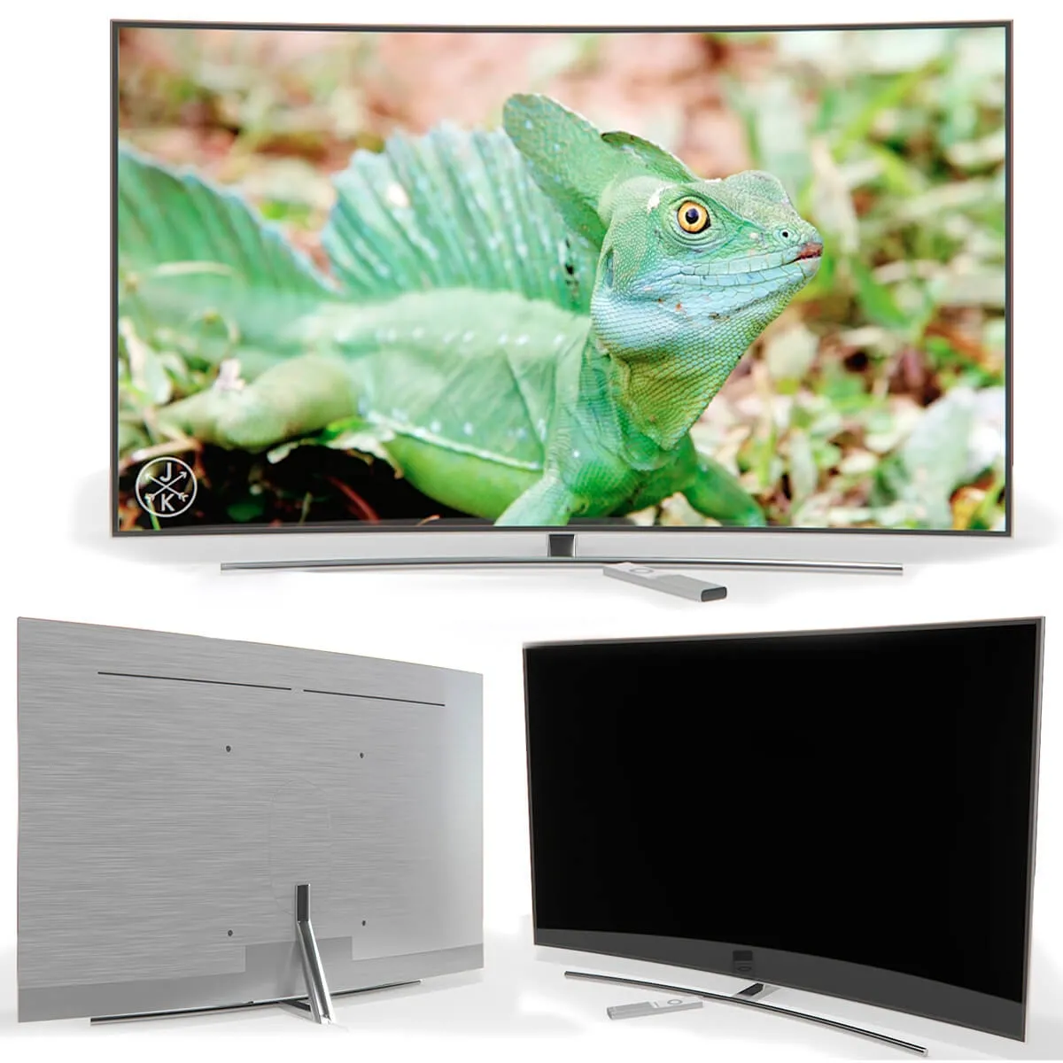 technology – Samsung 4K Curved Smart 55 3D Model
