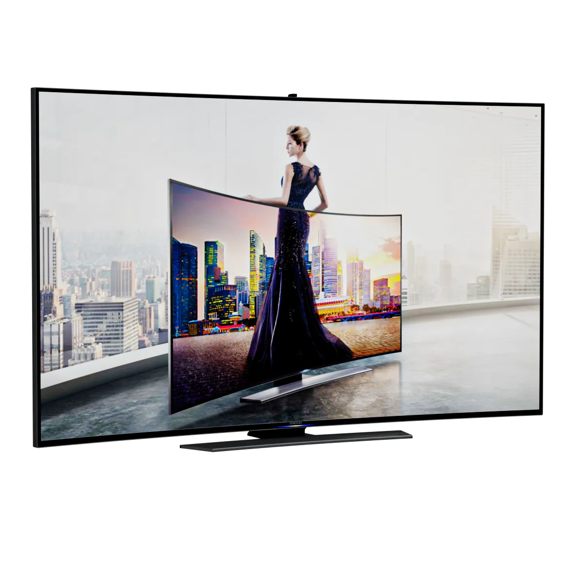technology – Samsung 4K Ultra HD TV 3D Model