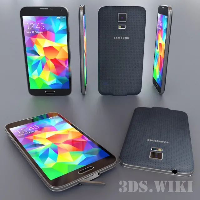technology – Samsung Galaxy S5 3D Model