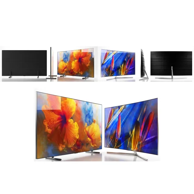 technology – Samsung Smart QLED TV 3D Model