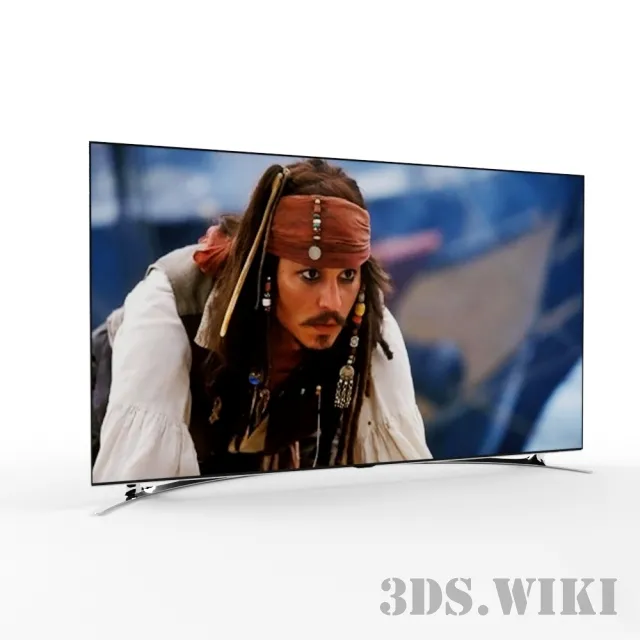 technology – Samsung TV UE40F8000 3D Model