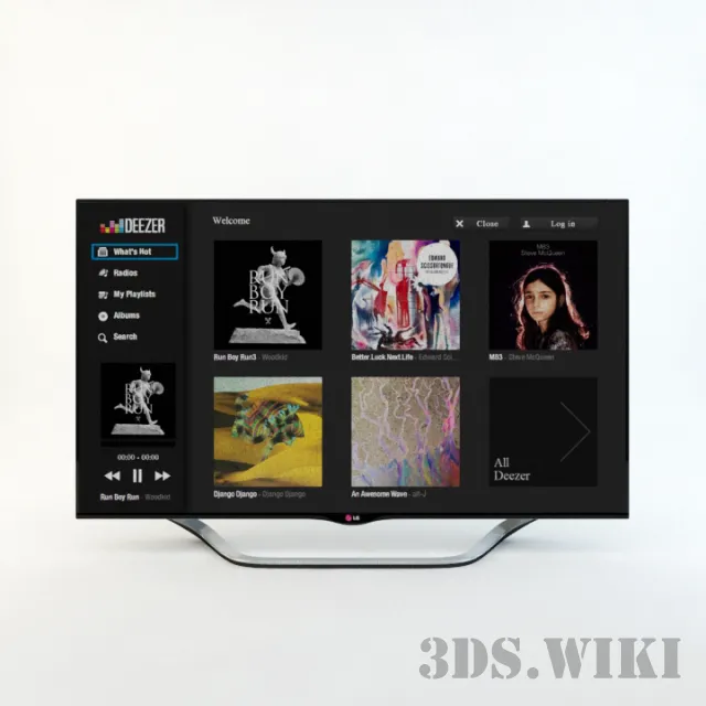 technology – SmartTv Lg 55LA8600 3D Model technology – SmartTv Lg 55LA8600 3D Model