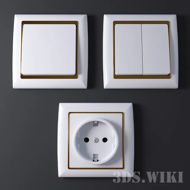 technology – Sockets and switches 3D Model technology – Sockets and switches 3D Model