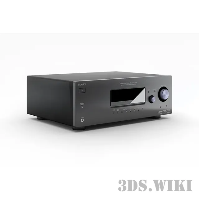 technology – Sony AV Home Cinema Receiver 3D Model technology – Sony AV Home Cinema Receiver 3D Model