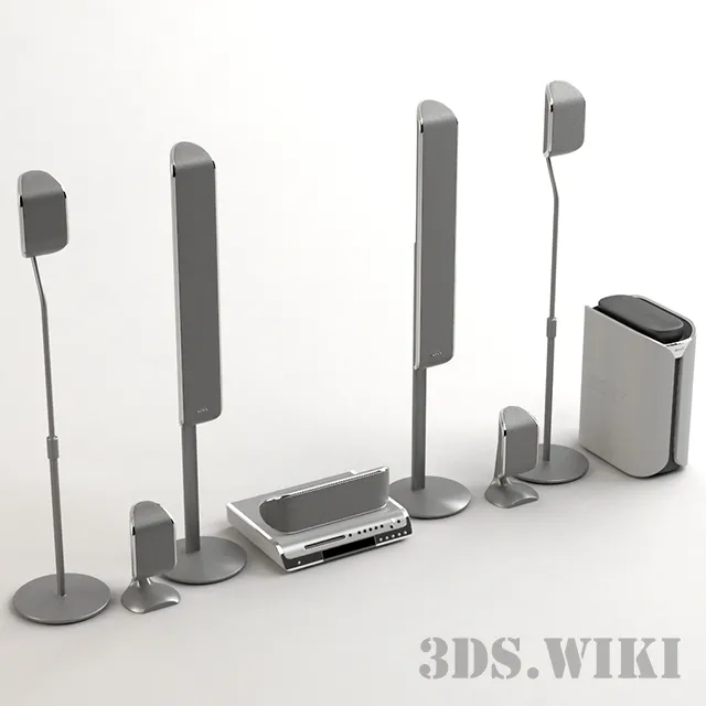 technology – Sony home theater 3D Model
