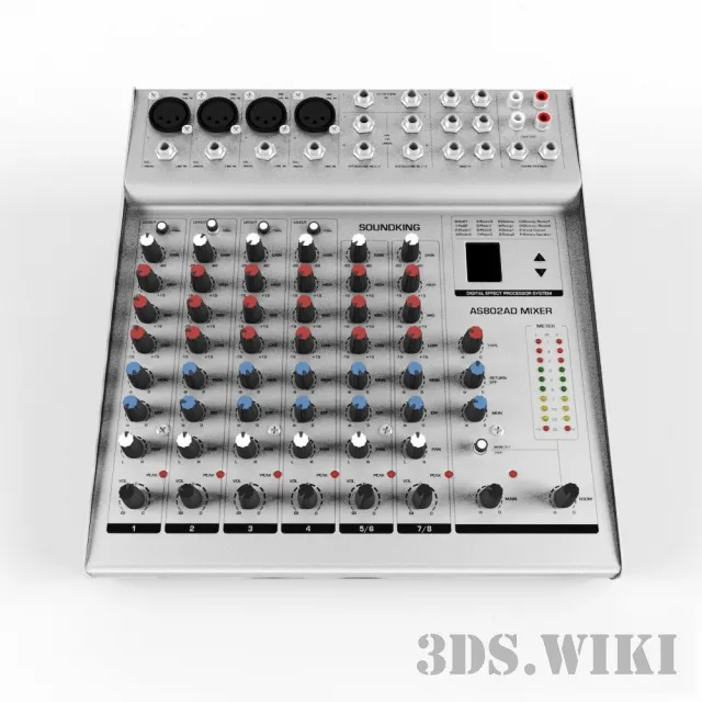technology – Soundking Mixer 3D Model