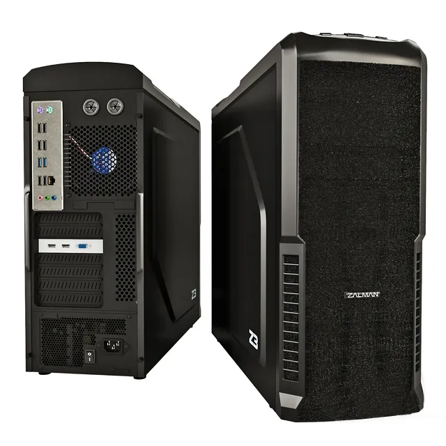 technology – The Zalman Z3 system unit 3D Model