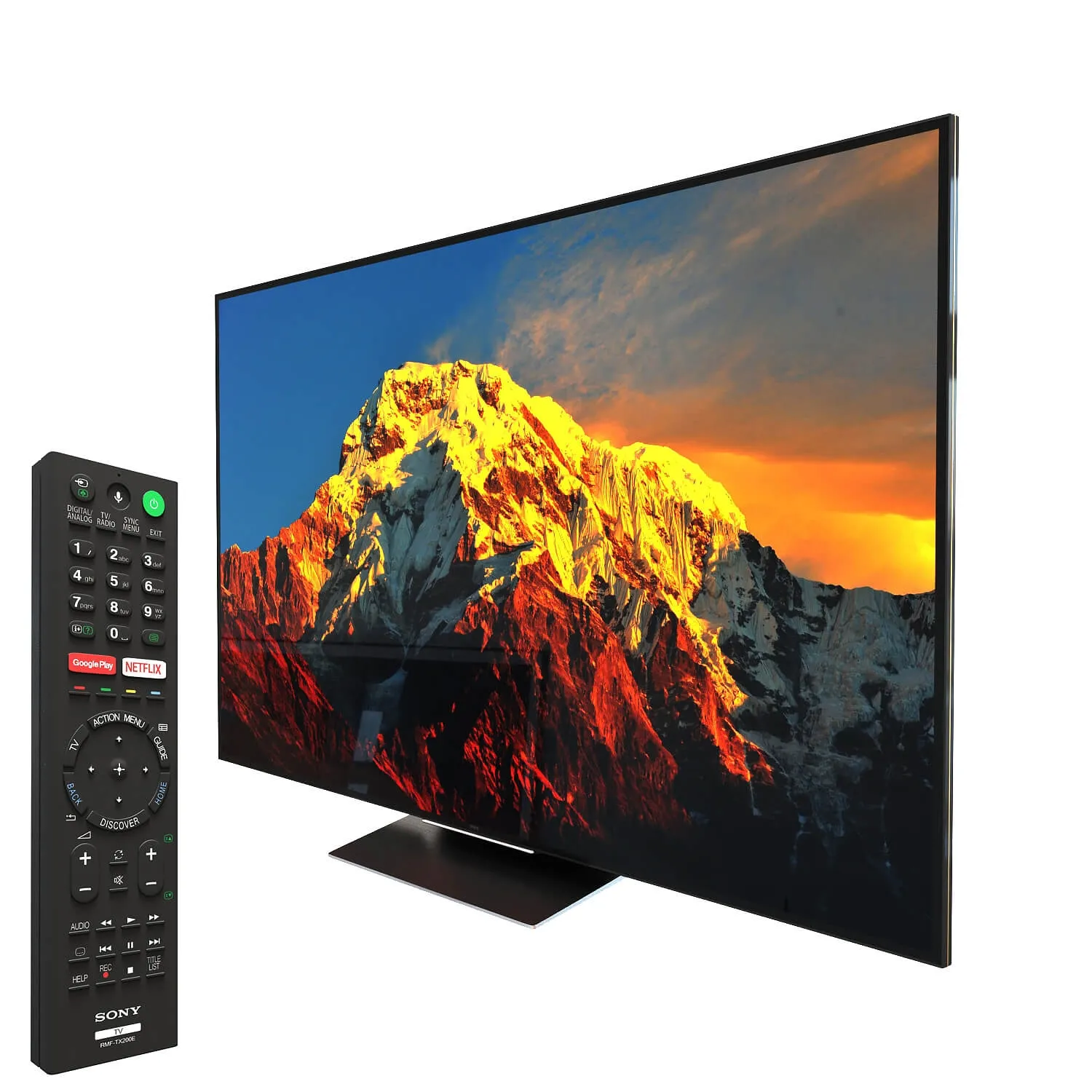 technology – TV Sony KD-75XD9405 3D Model