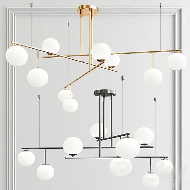 Technum Ball Chandelier 3DModel