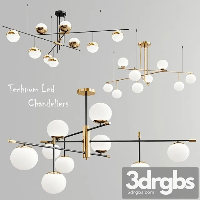 Technum led chandelier – 3 type Technum led chandelier – 3 type