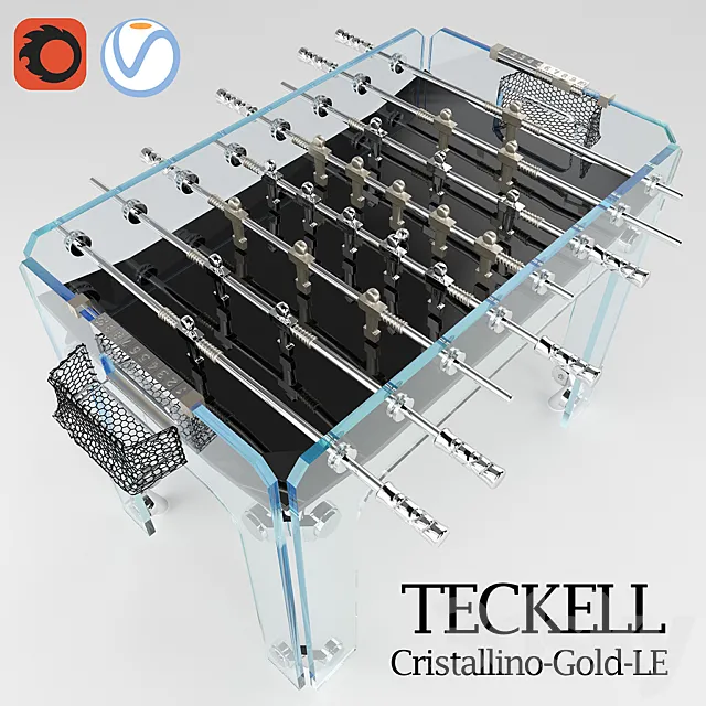 TECKELL-Cristallino-Gold-LE 3DModel