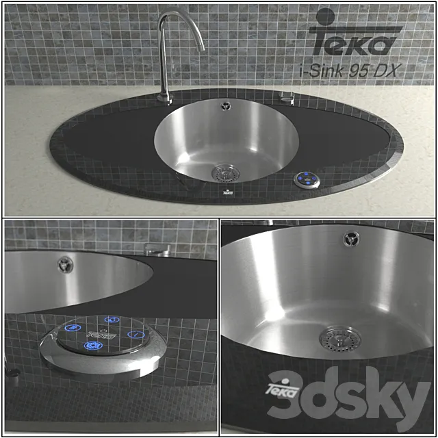 Teka i-Sink 3D Model Teka i-Sink 3D Model