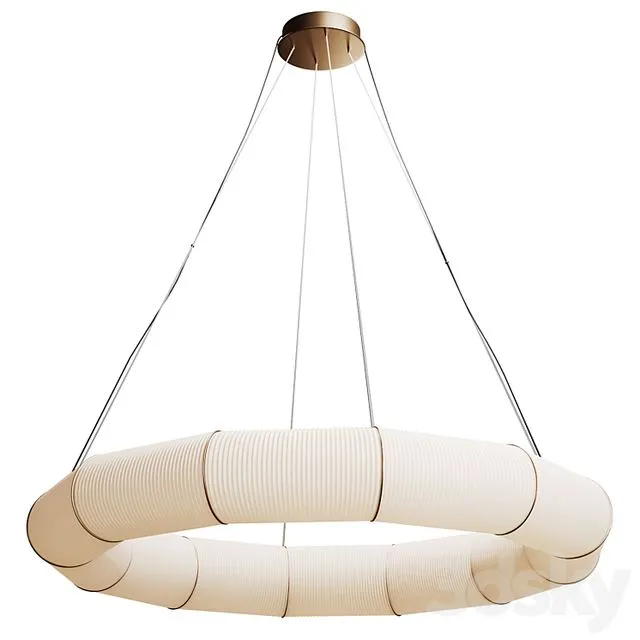 Tekio Circular P8 Pendant Lamp by Anthony Dickens 3D Model Tekio Circular P8 Pendant Lamp by Anthony Dickens 3D Model