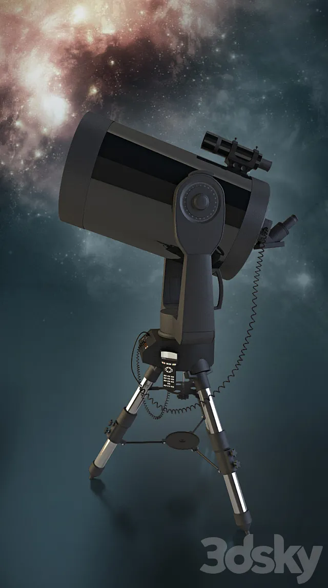 Telescope 3D Model