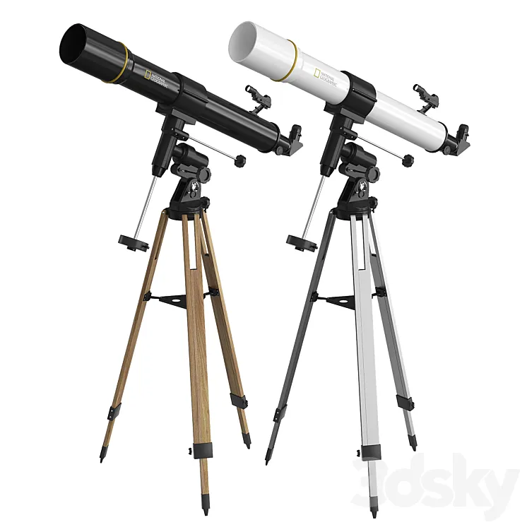 Telescope National GeographigB 3D Model Free Download Telescope National GeographigB 3D Model Free Download