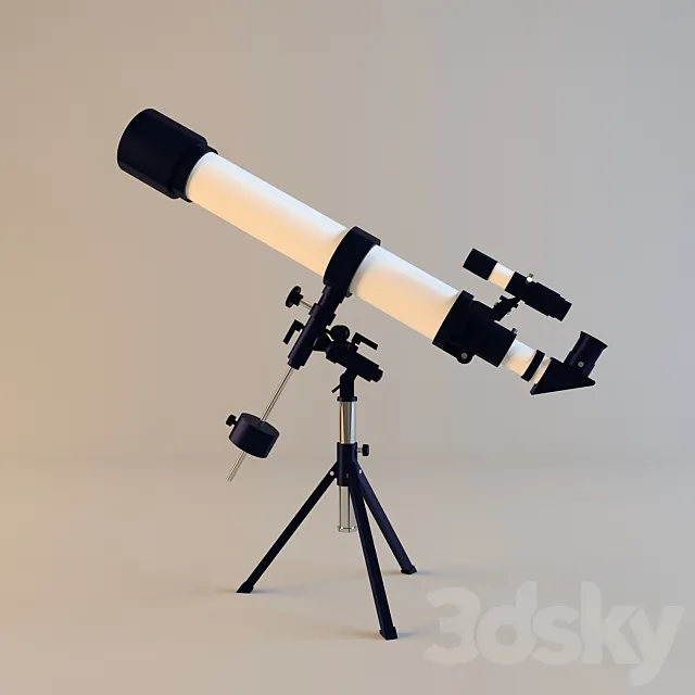 Telescope TAL-75R 3DModel Telescope TAL-75R 3DModel