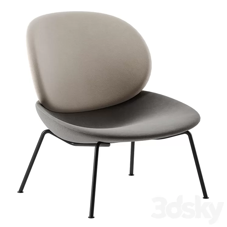 Tellin armchair by Arflex 3D Model Tellin armchair by Arflex 3D Model