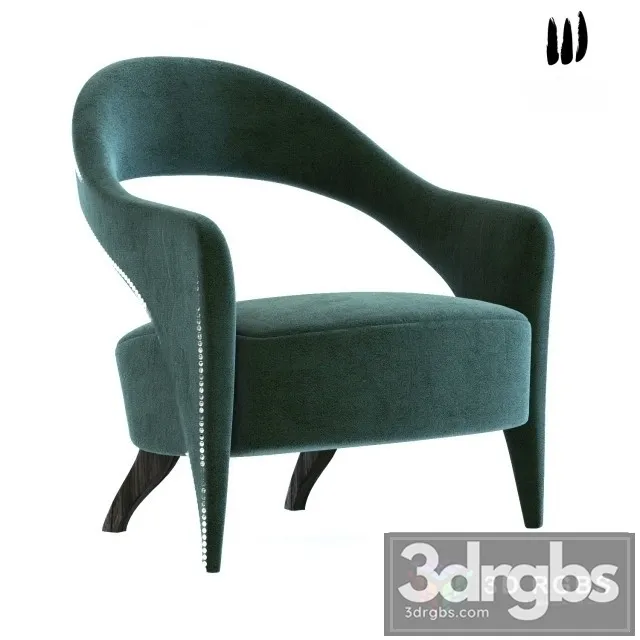 Tellus Brabbu Armchair 3D Model Download Tellus Brabbu Armchair 3D Model Download